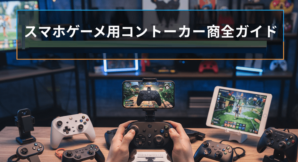 スマホゲーム用コントローラー