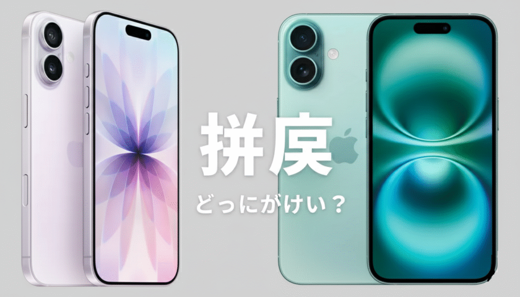 iPhone 17とiPhone 16