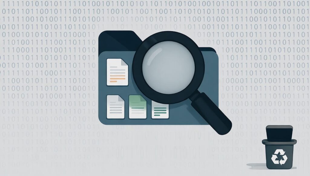 削除したファイル 復元 ゴミ箱にない