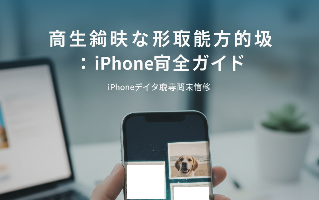 完全削除した写真 復元 iPhone