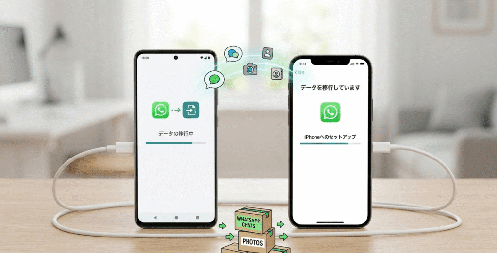 WhatsApp 引き継ぎ AndroidからiPhone：完全ガイド