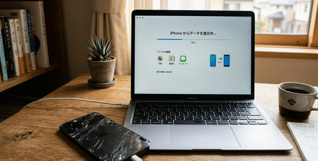iPhoneが壊れたときのデータ引き継ぎ完全ガイド