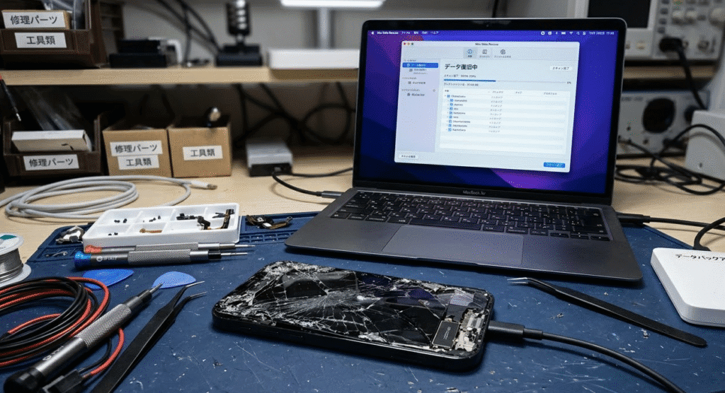 壊れたiPhoneからデータを取り出す完全ガイド
