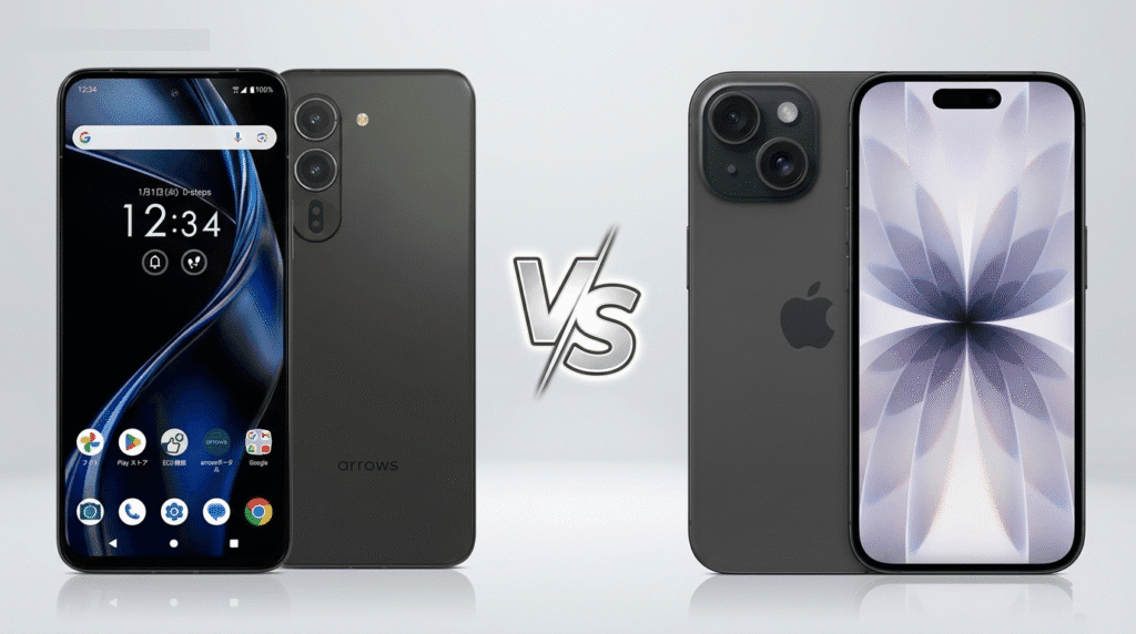 Arrows Alpha 5G vs iPhone 17