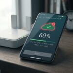 LINEバックアップが60%で止まる