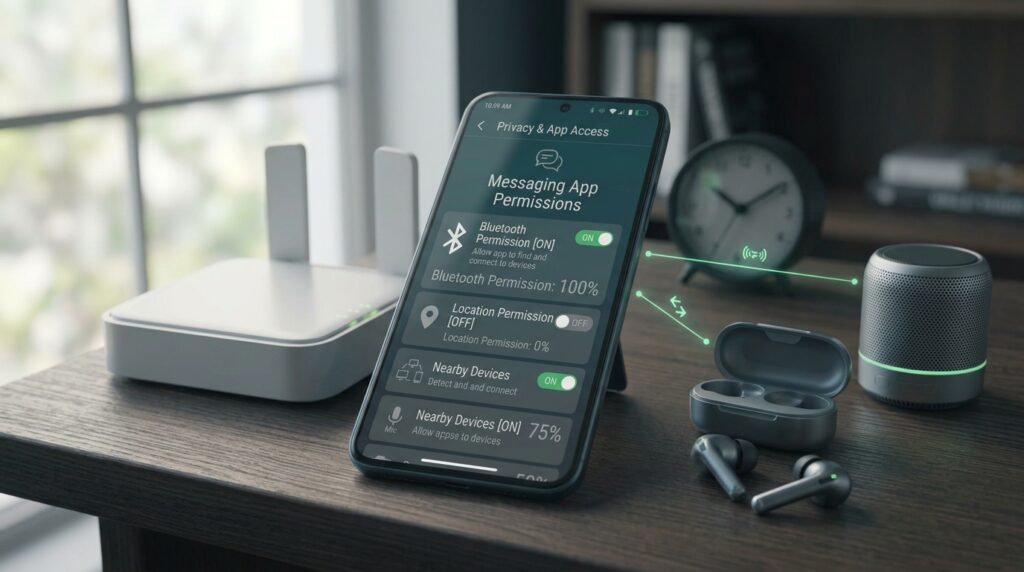 LINEのBluetooth許可とは