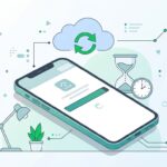 LINEバックアップが96%