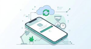 LINEバックアップが96%